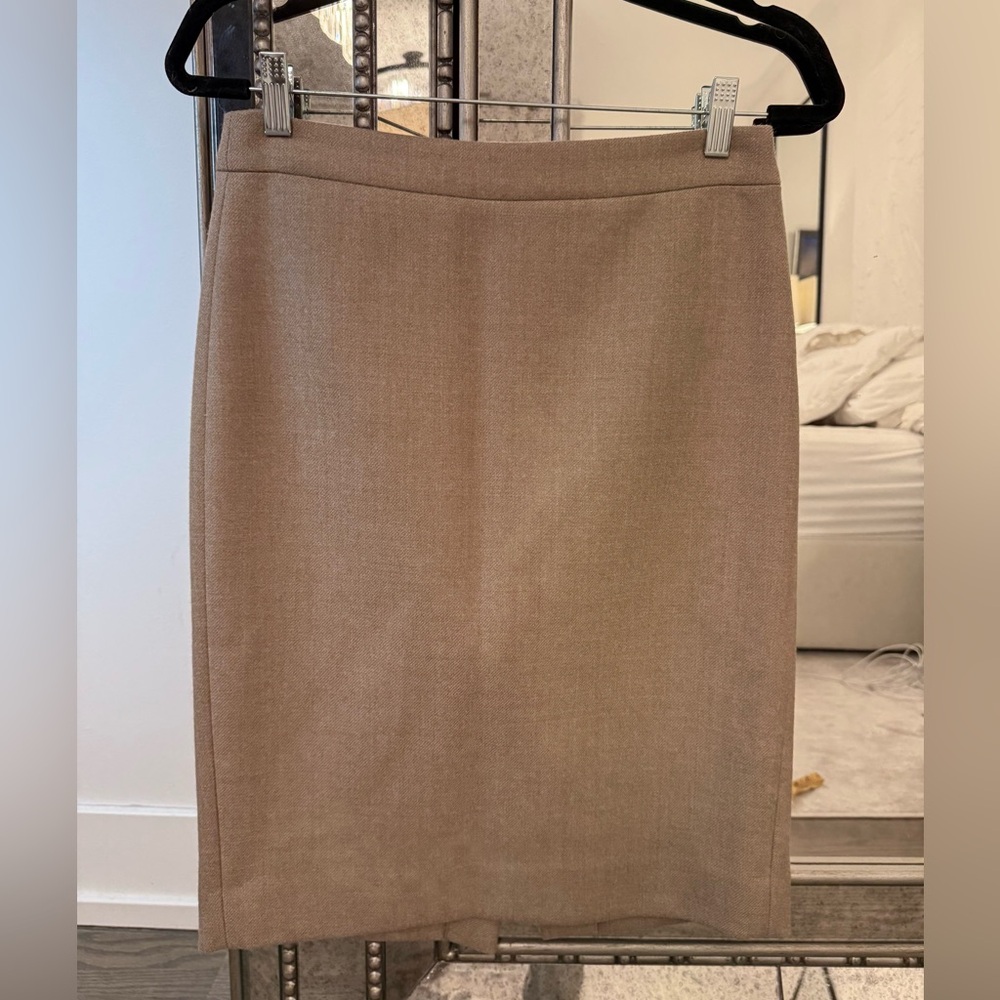 J Crew Wool Pencil Skirt